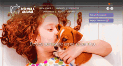 Desktop Screenshot of formulanimal.com.br